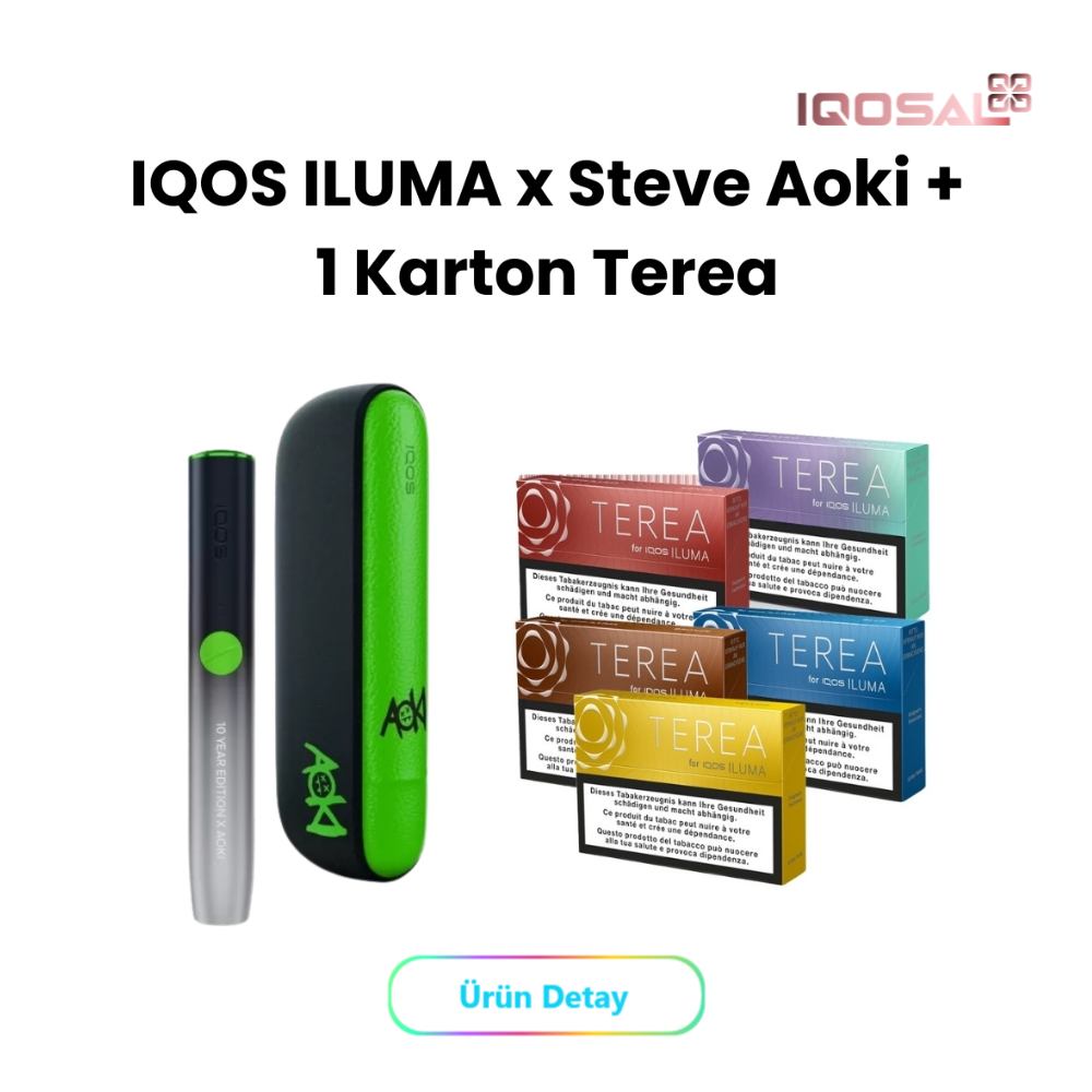 IQOS ILUMA x Steve Aoki + 1 Karton Terea Kampanyası