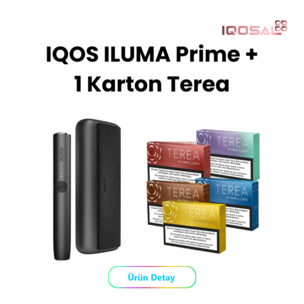 IQOS ILUMA Prime + 1 Karton Terea Kampanyası